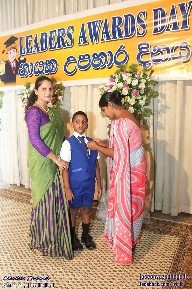 Leaders Awards - 2015 Primary College - Joseph Vaz College