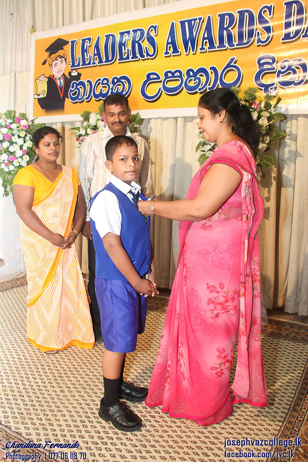 Leaders Awards - 2015 Primary College - Joseph Vaz College