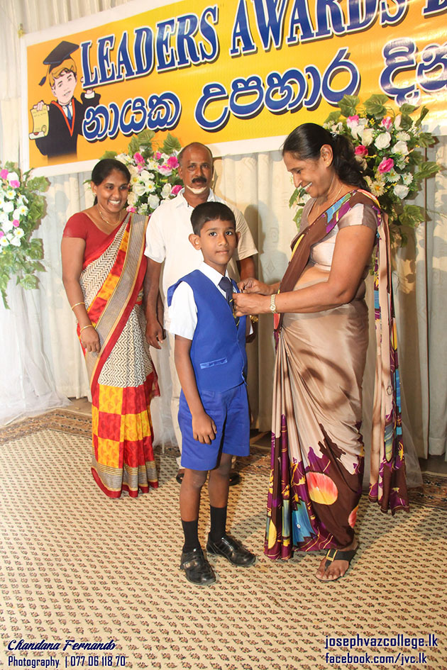 Leaders Awards - 2015 Primary College - Joseph Vaz College