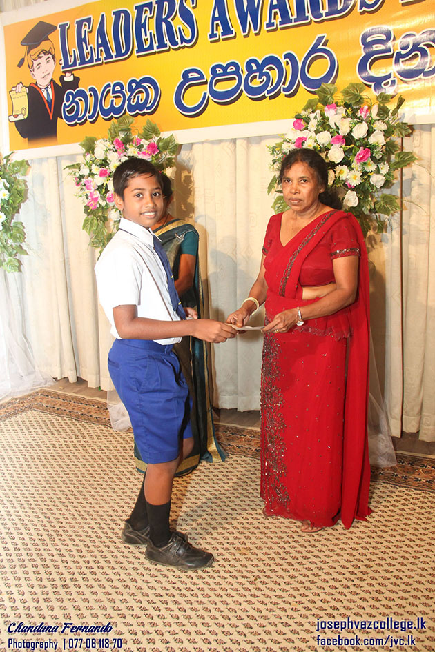 Leaders Awards - 2015 Primary College - Joseph Vaz College