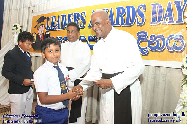 Leaders Awards - 2016 Primary College - St.Joseph Vaz College - Wennappuwa