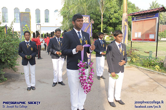 Felicitation To Sports & Aesthetics Heroes - 2016 - St. Joseph Vaz College