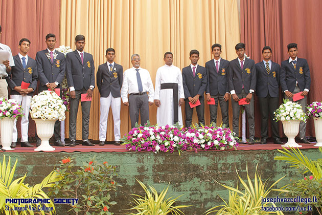 Felicitation To Sports & Aesthetics Heroes - 2016 - St. Joseph Vaz College