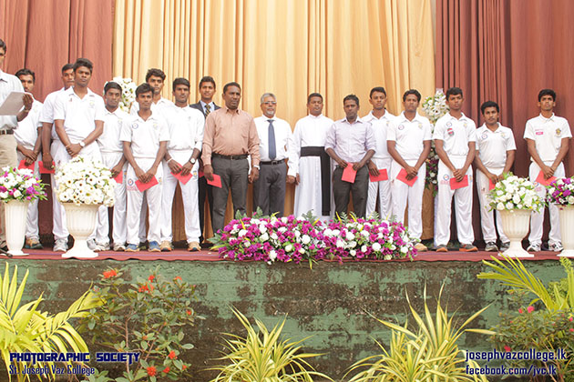 Felicitation To Sports & Aesthetics Heroes - 2016 - St. Joseph Vaz College