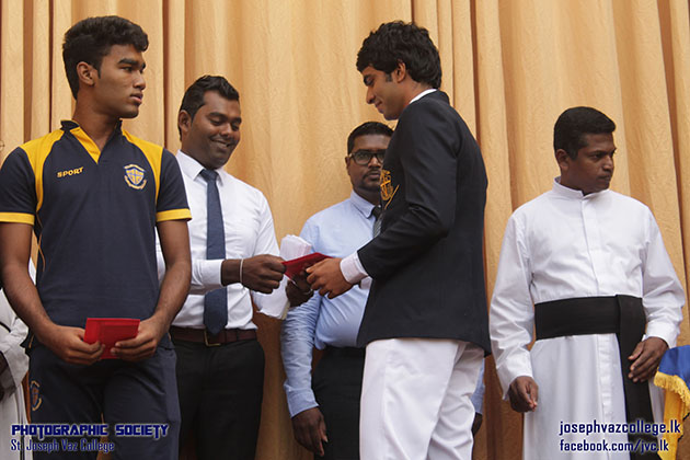 Felicitation To Sports & Aesthetics Heroes - 2016 - St. Joseph Vaz College