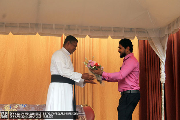 Birthday Of Rev. Fr. Priyanjeewa - St. Joseph Vaz College - Wennappuwa - Sri Lanka