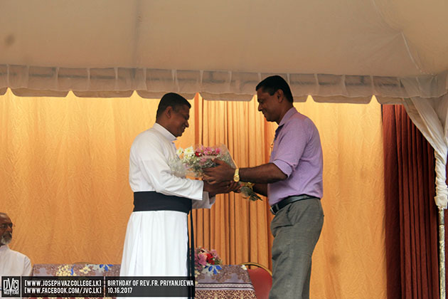 Birthday Of Rev. Fr. Priyanjeewa - St. Joseph Vaz College - Wennappuwa - Sri Lanka