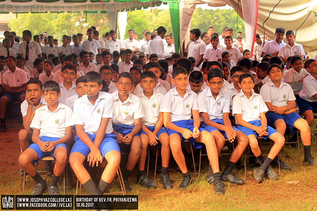 Birthday Of Rev. Fr. Priyanjeewa - St. Joseph Vaz College - Wennappuwa - Sri Lanka