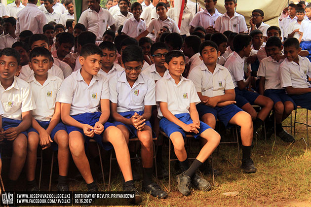 Birthday Of Rev. Fr. Priyanjeewa - St. Joseph Vaz College - Wennappuwa - Sri Lanka