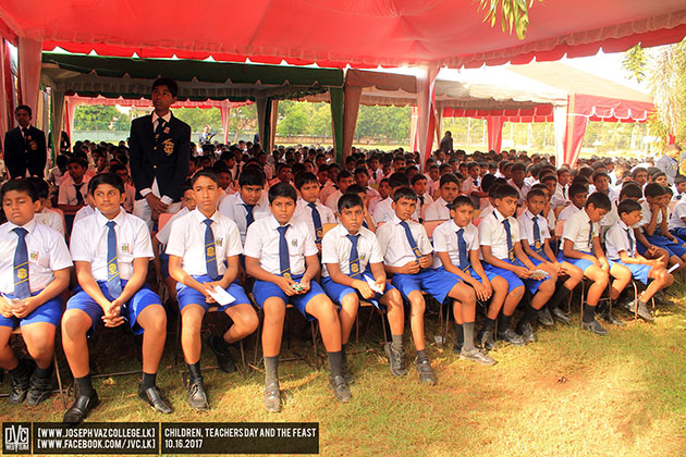 Children Teachers Day And The Feast - St. Joseph Vaz College - Wennappuwa - Sri Lanka