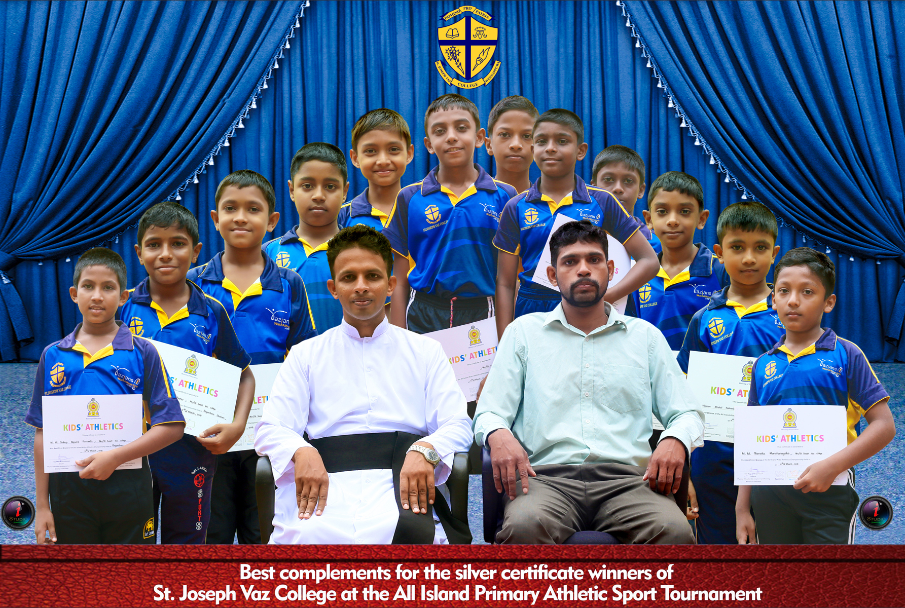 Congradulations! - St. Joseph Vaz College - Wennappuwa - Sri Lanka