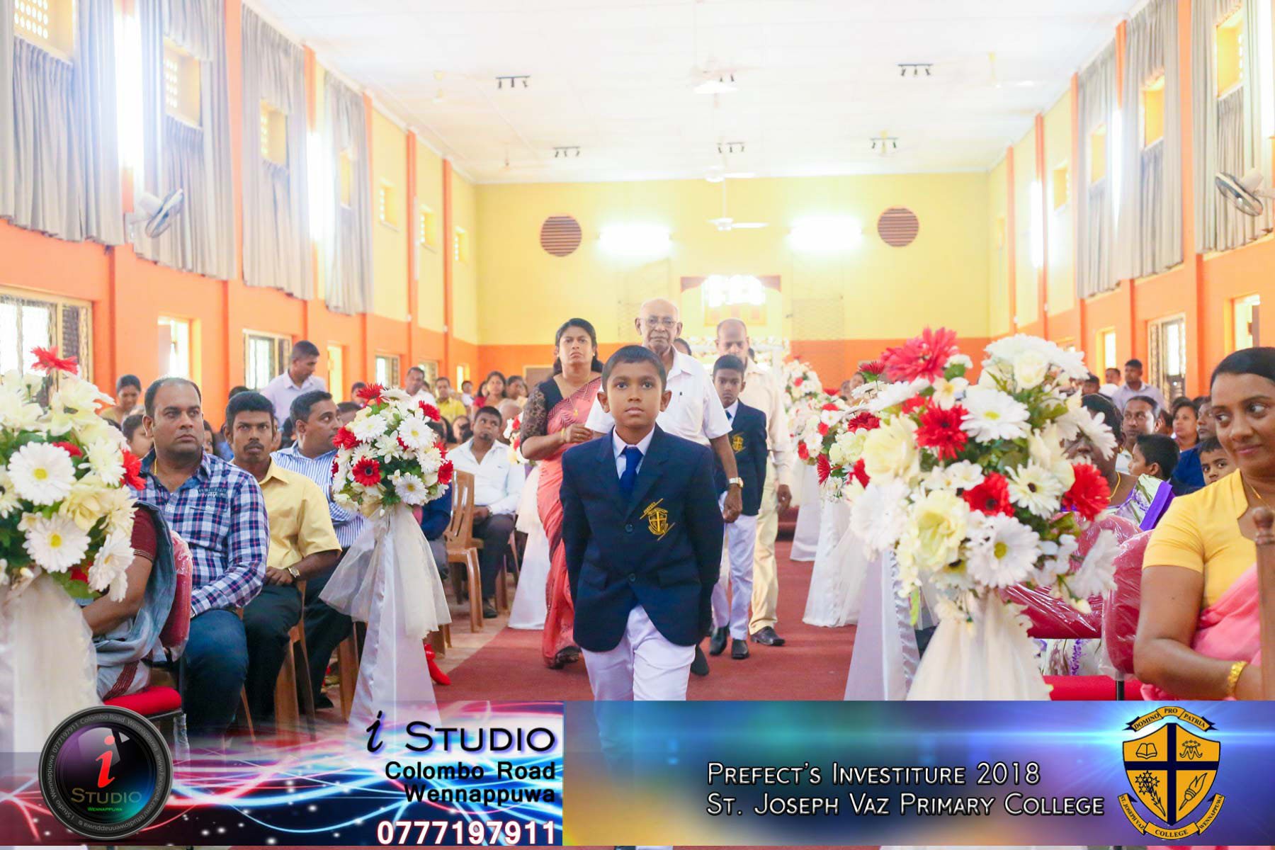 Prefects Investiture 2018( Primary Section) - St. Joseph Vaz College - Wennappuwa - Sri Lanka