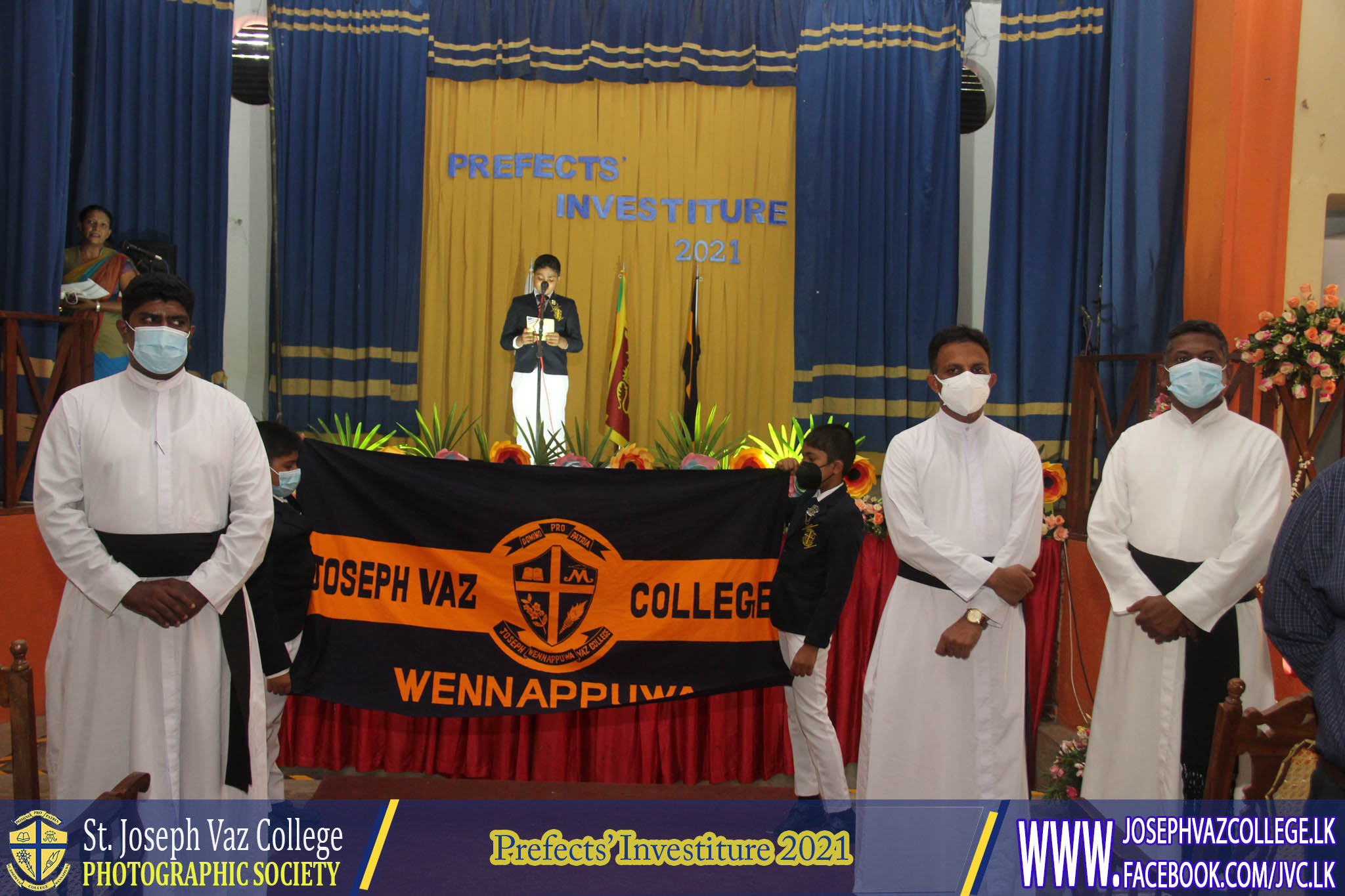Prefects’ Investiture 2021- Primary Section - St. Joseph Vaz College - Wennappuwa - Sri Lanka