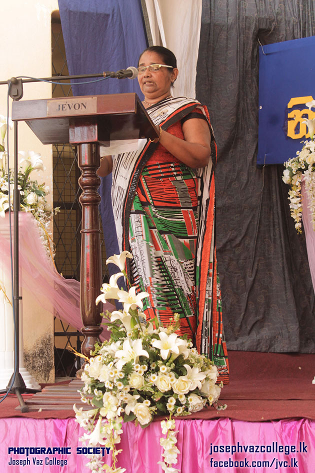 Retirement Of Ms.Pushpa Fernando - Joseph Vaz College