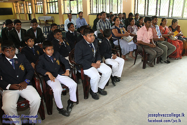 Annual Project Of The Prefects Board - 2015 Primary School  - St. Joseph Vaz College