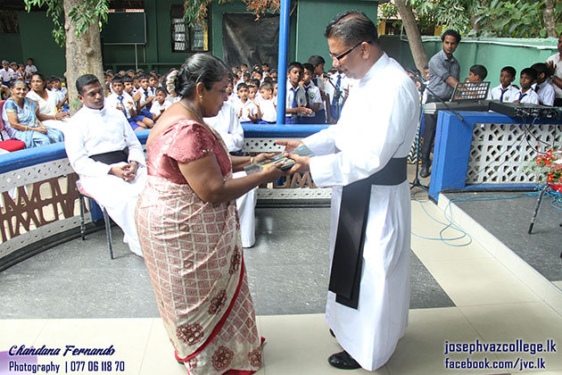 Farewell Of Rev. Fr. Benet Shantha Fernando  - St. Joseph Vaz College