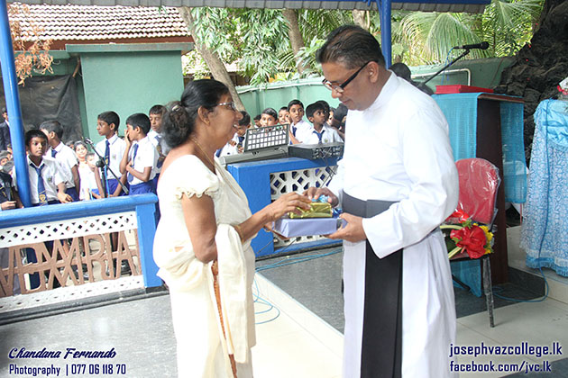 Farewell Of Rev. Fr. Benet Shantha Fernando  - St. Joseph Vaz College