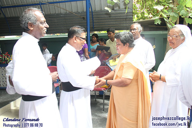 Farewell Of Rev. Fr. Benet Shantha Fernando  - St. Joseph Vaz College