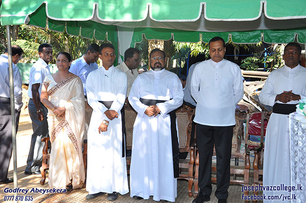 Laying Foundation Stone For The New Building - Primary Section - St. Joseph Vaz College - Wennappuwa - Sri Lanka