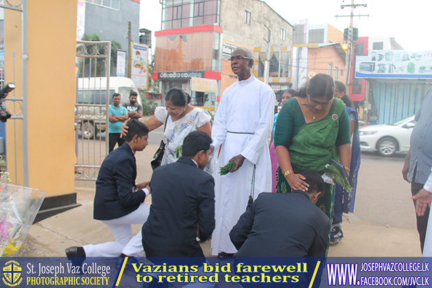 Vazians Bid Farewell To Retired Teachers - St. Joseph Vaz College - Wennappuwa - Sri Lanka