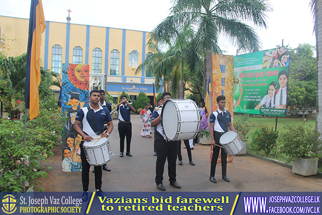 Vazians Bid Farewell To Retired Teachers - St. Joseph Vaz College - Wennappuwa - Sri Lanka