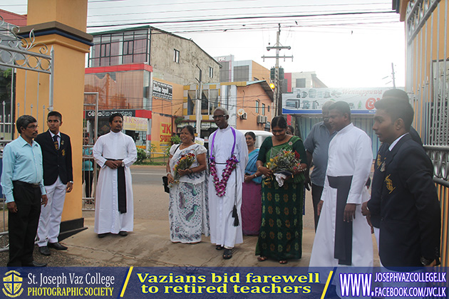 Vazians Bid Farewell To Retired Teachers - St. Joseph Vaz College - Wennappuwa - Sri Lanka