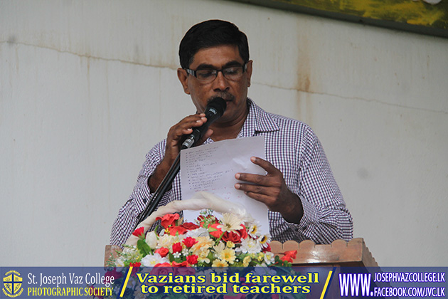 Vazians Bid Farewell To Retired Teachers - St. Joseph Vaz College - Wennappuwa - Sri Lanka