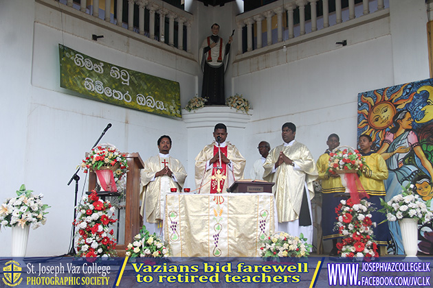 Vazians Bid Farewell To Retired Teachers - St. Joseph Vaz College - Wennappuwa - Sri Lanka