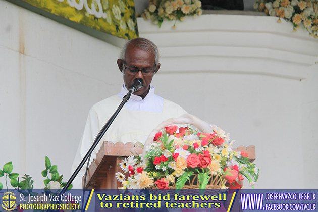 Vazians Bid Farewell To Retired Teachers - St. Joseph Vaz College - Wennappuwa - Sri Lanka