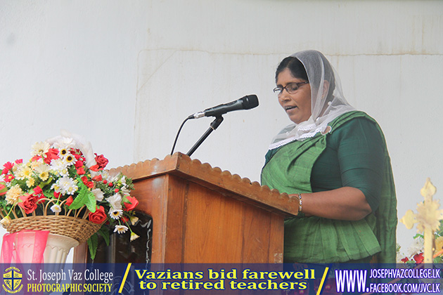 Vazians Bid Farewell To Retired Teachers - St. Joseph Vaz College - Wennappuwa - Sri Lanka