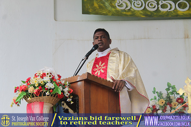 Vazians Bid Farewell To Retired Teachers - St. Joseph Vaz College - Wennappuwa - Sri Lanka