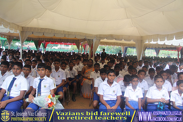 Vazians Bid Farewell To Retired Teachers - St. Joseph Vaz College - Wennappuwa - Sri Lanka