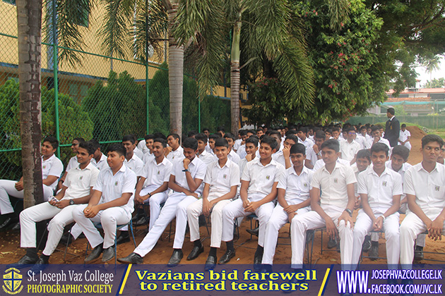 Vazians Bid Farewell To Retired Teachers - St. Joseph Vaz College - Wennappuwa - Sri Lanka