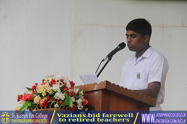 Vazians Bid Farewell To Retired Teachers - St. Joseph Vaz College - Wennappuwa - Sri Lanka