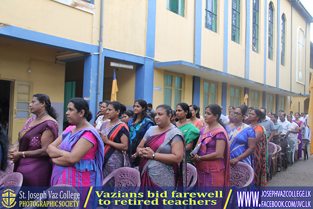 Vazians Bid Farewell To Retired Teachers - St. Joseph Vaz College - Wennappuwa - Sri Lanka