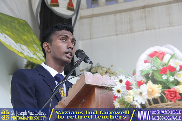 Vazians Bid Farewell To Retired Teachers - St. Joseph Vaz College - Wennappuwa - Sri Lanka