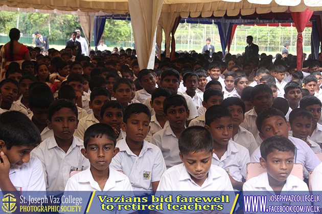 Vazians Bid Farewell To Retired Teachers - St. Joseph Vaz College - Wennappuwa - Sri Lanka