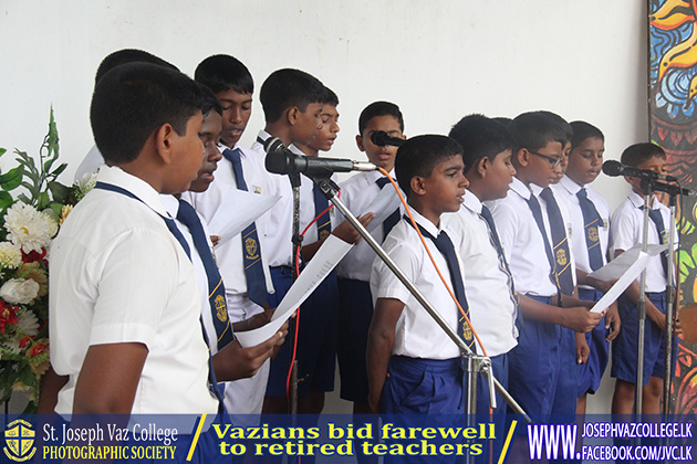 Vazians Bid Farewell To Retired Teachers - St. Joseph Vaz College - Wennappuwa - Sri Lanka