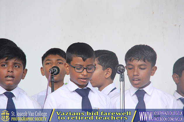 Vazians Bid Farewell To Retired Teachers - St. Joseph Vaz College - Wennappuwa - Sri Lanka