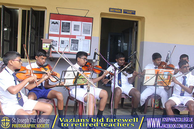 Vazians Bid Farewell To Retired Teachers - St. Joseph Vaz College - Wennappuwa - Sri Lanka