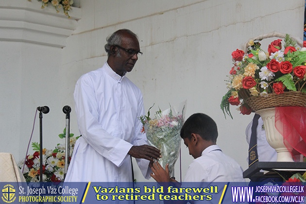 Vazians Bid Farewell To Retired Teachers - St. Joseph Vaz College - Wennappuwa - Sri Lanka