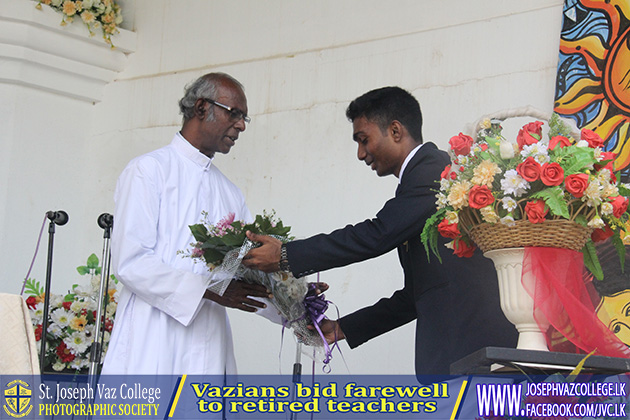 Vazians Bid Farewell To Retired Teachers - St. Joseph Vaz College - Wennappuwa - Sri Lanka