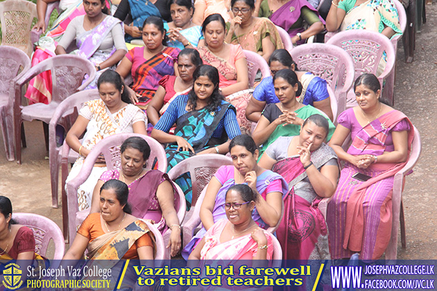 Vazians Bid Farewell To Retired Teachers - St. Joseph Vaz College - Wennappuwa - Sri Lanka