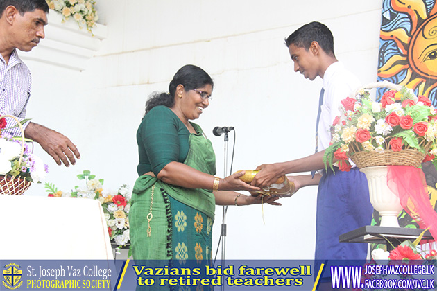 Vazians Bid Farewell To Retired Teachers - St. Joseph Vaz College - Wennappuwa - Sri Lanka