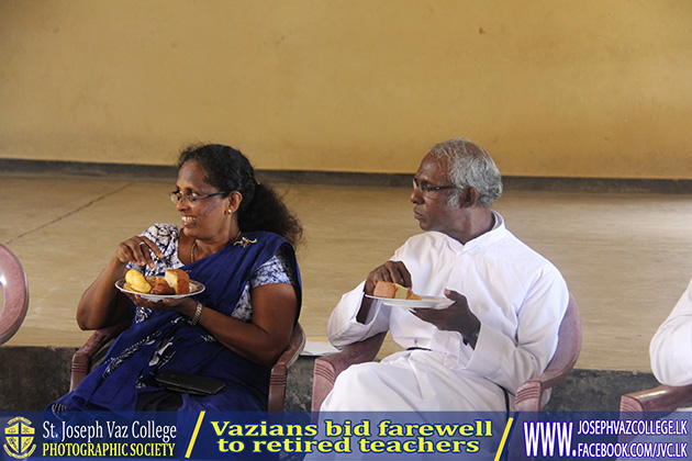 Vazians Bid Farewell To Retired Teachers - St. Joseph Vaz College - Wennappuwa - Sri Lanka