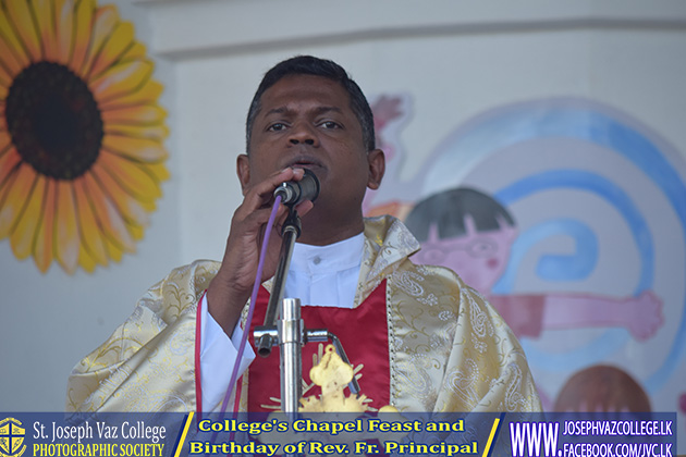 Colleges Chapel Feast And Birthday Of Rev. Fr. Principal - St. Joseph Vaz College - Wennappuwa - Sri Lanka