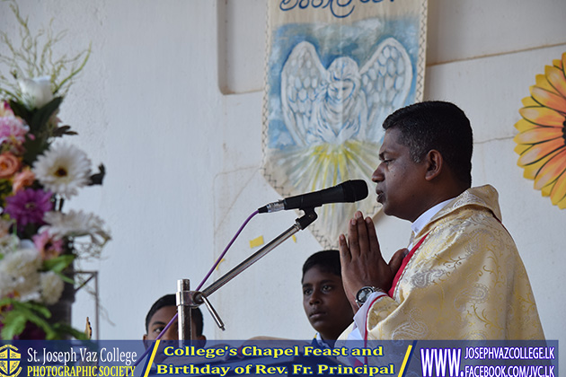 Colleges Chapel Feast And Birthday Of Rev. Fr. Principal - St. Joseph Vaz College - Wennappuwa - Sri Lanka