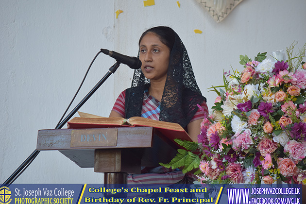 Colleges Chapel Feast And Birthday Of Rev. Fr. Principal - St. Joseph Vaz College - Wennappuwa - Sri Lanka