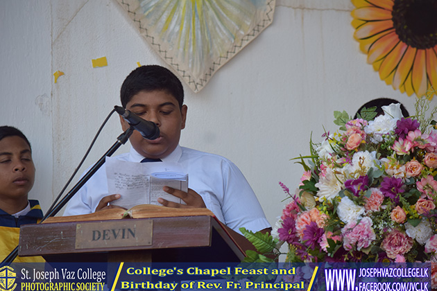 Colleges Chapel Feast And Birthday Of Rev. Fr. Principal - St. Joseph Vaz College - Wennappuwa - Sri Lanka