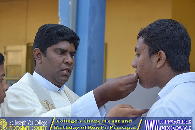 Colleges Chapel Feast And Birthday Of Rev. Fr. Principal - St. Joseph Vaz College - Wennappuwa - Sri Lanka